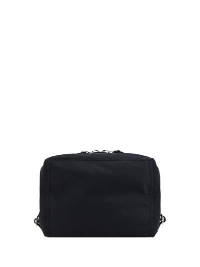 Shop Givenchy Nylon Shoulder Bag With Frontal Logo