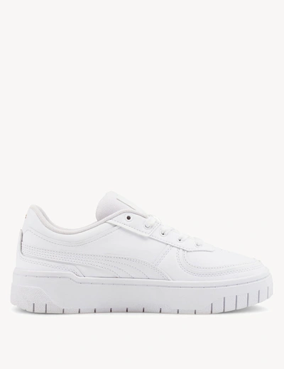 Shop Puma Cali Dream Leather Sneakers In White