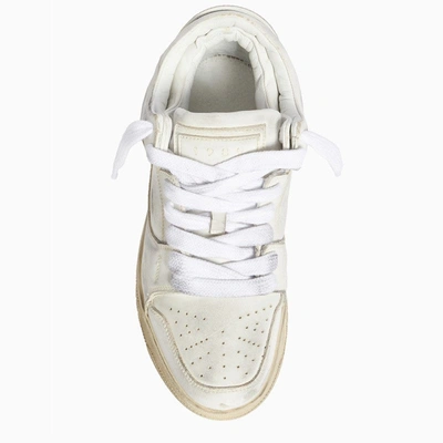 1989 Studio Vintage Dirty Low-top Sneakers In White