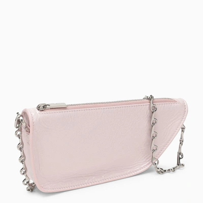 Shop Burberry Shield Micro Pink Shoulder Bag Women