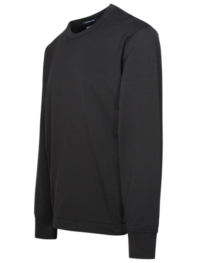 Shop C.p. Company Man  Black Cotton Blend Sweatshirt