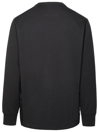 Shop C.p. Company Black Cotton Blend Sweatshirt Man