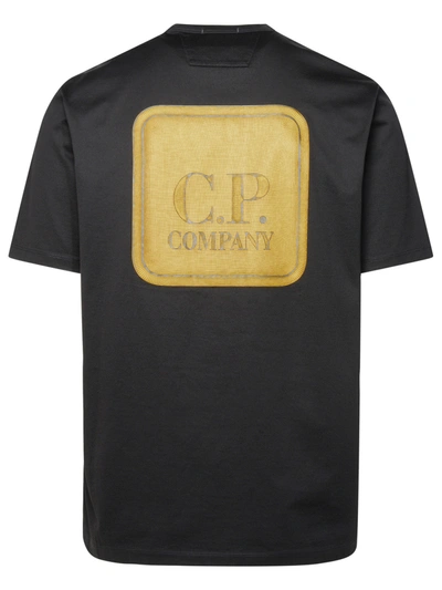 Shop C.p. Company Man  Black Cotton T-shirt
