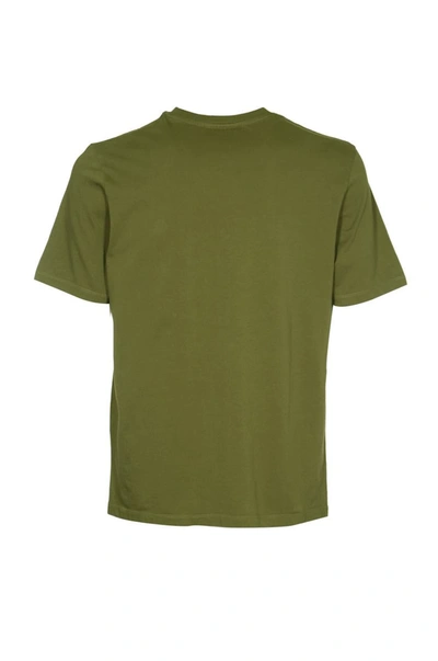 Shop Maison Kitsuné Maison Kitsune' T-shirts And Polos In Military Green