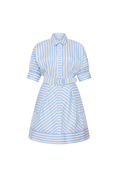 Shop Rebecca Vallance Ava Button Up Mini Dress