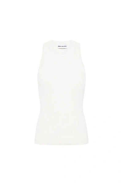 Shop Rebecca Vallance Keely Knit Tank Ivory