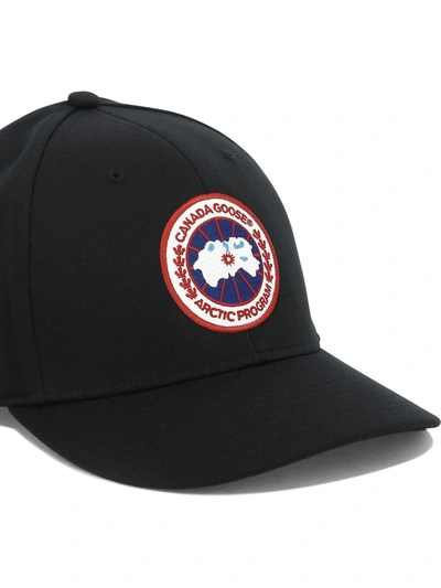 Shop Canada Goose Baseball Cap With Logo Patch