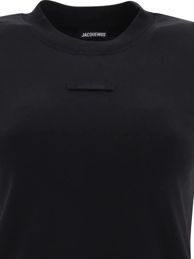 Shop Jacquemus "le T Shirt Gros Grain" T Shirt