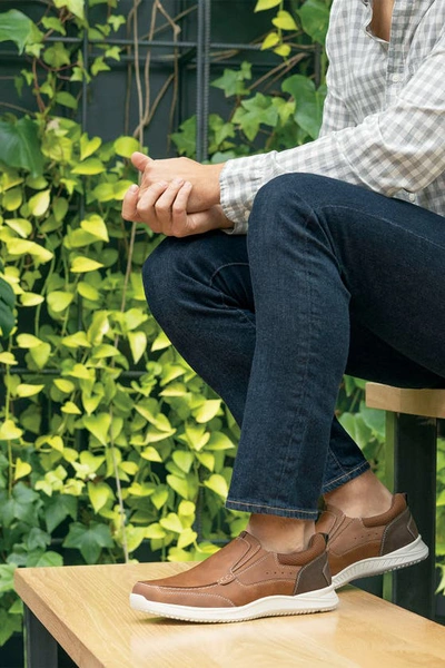 Nunn Bush Men's Conway Loafers Men's Shoes In Tan