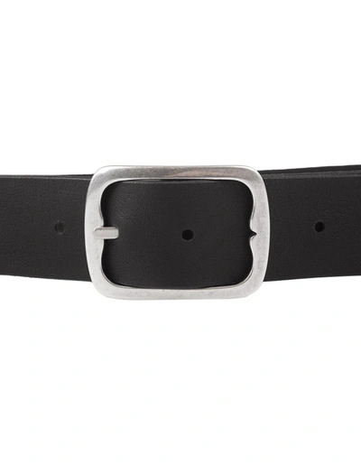 Shop Orciani Reversible Hunting Double Belt In Suede In Black