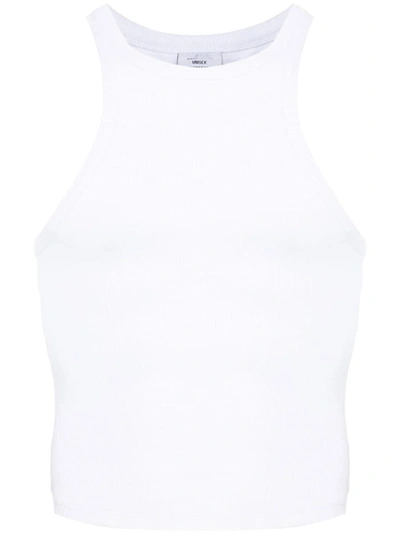 Shop Vetements Logo Cotton Tank Top In White
