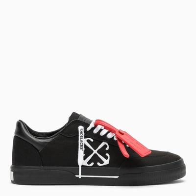 Shop Off-white New Low Vulcanized Sneakers Black