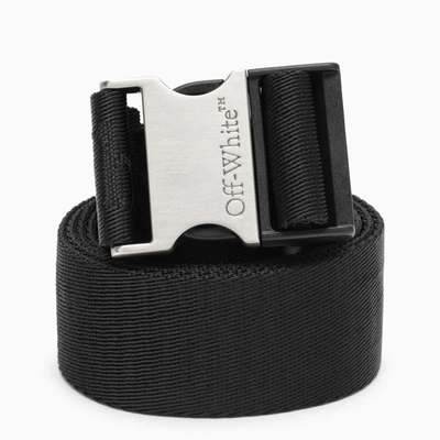 Shop Off-white ™ Long Tape 35 Black Belt