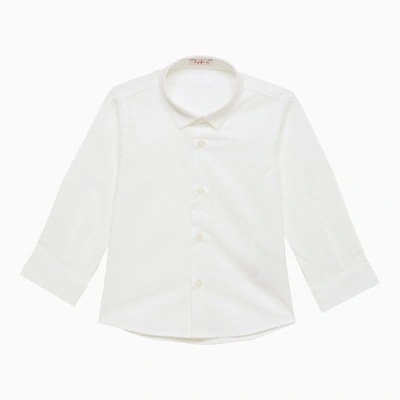 Shop Il Gufo White Cotton Shirt