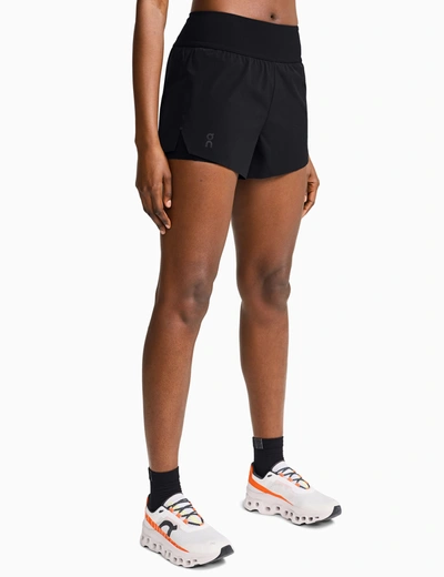 On Running Shorts In Black