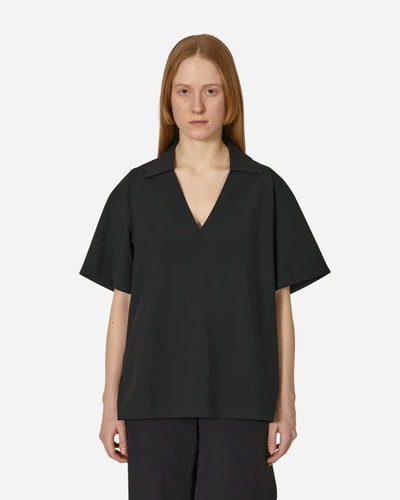 Shop Arc'teryx Eave V-neck Shirt In Black