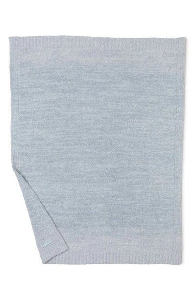 Shop Barefoot Dreams Cozychic™ Ombré Baby Blanket In Moonwater Multi