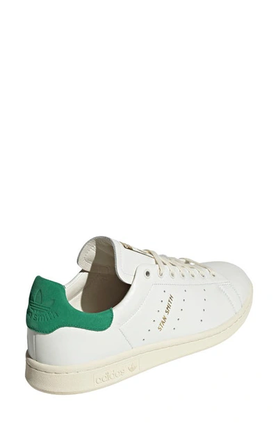 Shop Adidas Originals Adidas Gender Inclusive Stan Smith Lux Sneaker In Cloud White/cream White/green