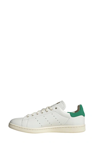 Shop Adidas Originals Gender Inclusive Stan Smith Lux Sneaker In Cloud White/cream White/green