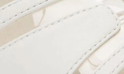 Koko + Palenki Maze Slide Sandal In White Leather