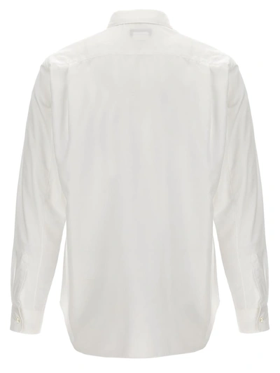 Shop Comme Des Garçons Homme Deux Comme Des Garçons Homme Plus Foliage Application Shirt In White