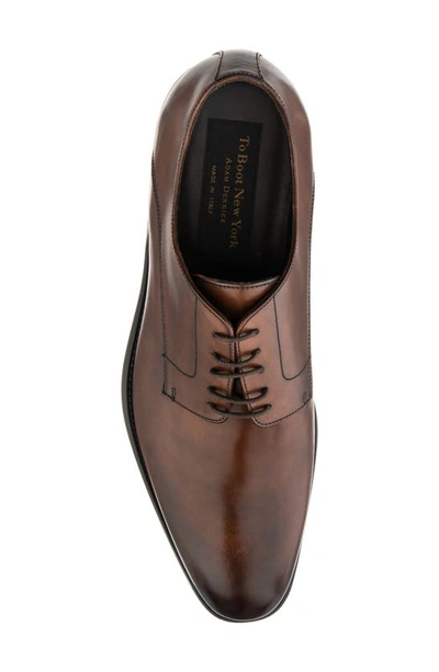 To Boot New York Amedeo Derby In Burnished Brown