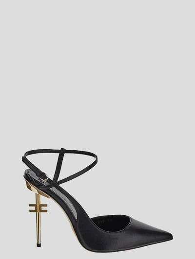 Shop Elisabetta Franchi With Heel In Black