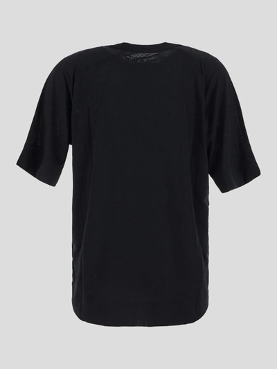 Shop Ganni T-shirt In Black
