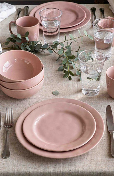 Shop Juliska Puro 4-piece Dinnerware Place Setting In Blush