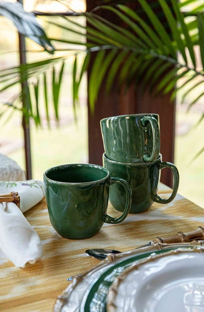 Juliska Puro 4 Piece Dinnerware Place Setting In Basil