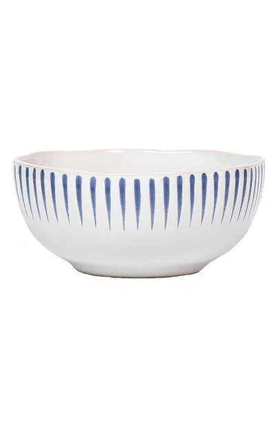 Juliska Sitio Stripe 4 Piece Dinnerware Place Setting In Delft Blue