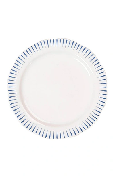 Juliska Sitio Stripe 4 Piece Dinnerware Place Setting In Delft Blue