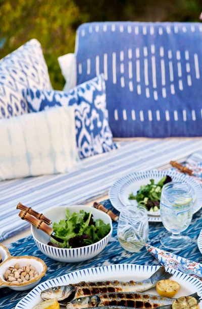 Juliska Sitio Stripe 4 Piece Dinnerware Place Setting In Delft Blue