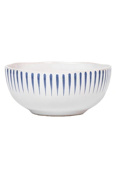Juliska Sitio Stripe 16-piece Dinnerware Set In Delft Blue