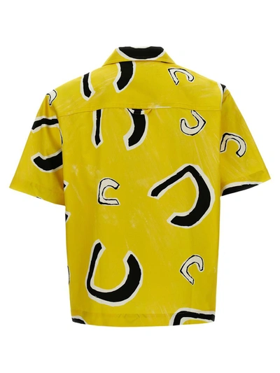 Shop Jacquemus 'jean' Shirt In Yellow