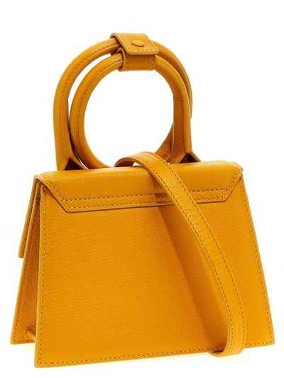 Shop Jacquemus 'le Chiquito Noeud' Handbag In Orange