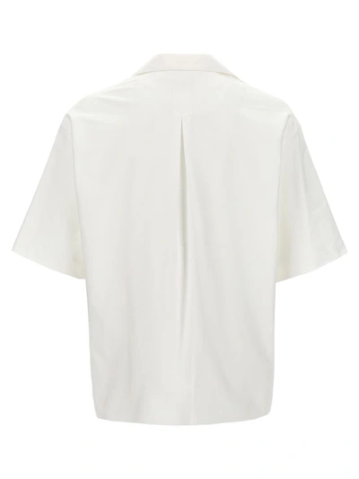 Shop Kenzo ' Orange' Shirt In White