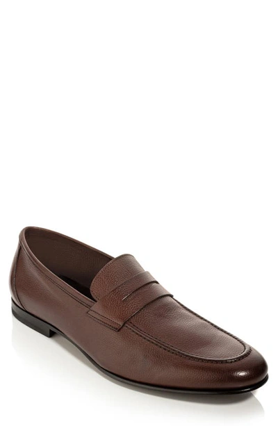 Shop To Boot New York Ravello Penny Loafer In Medium Brown