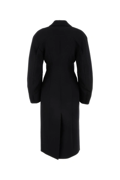 Shop Off-white Off White Coats In Blackblack