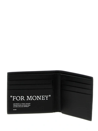 Shop Off-white 'q Bookish' Wallet In White/black