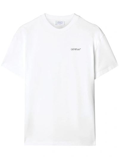 Shop Off-white Arrow Cotton T-shirt