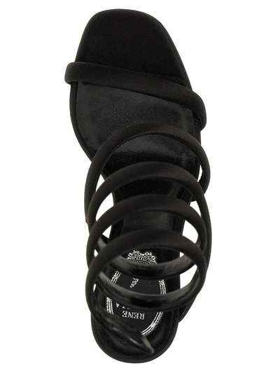 Shop René Caovilla 'cleo' Sandals In Black