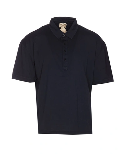 Shop Ten C T-shirts And Polos In Blue