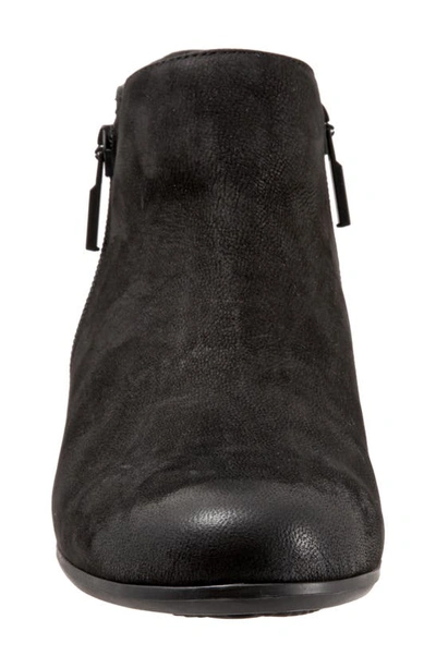 Trotters Major Bootie In Black