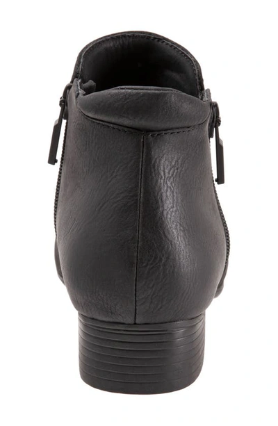 Shop Trotters Major Bootie In Black