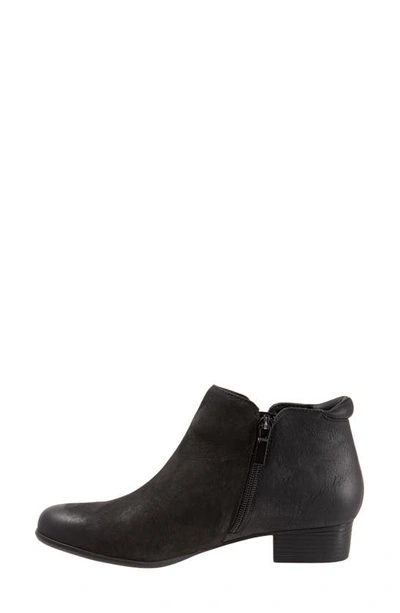 Shop Trotters Major Bootie In Black