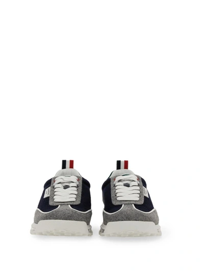 Shop Thom Browne Tech Runner Sneaker In Multicolour