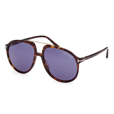 Shop Tom Ford Eyewear Sunglasses In Havana