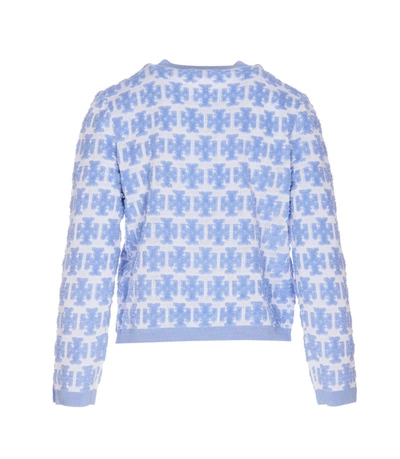 Shop Tory Burch Sweaters In Blue
