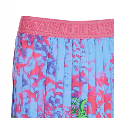 Shop Versace Jeans Couture Skirts In Multicolour